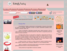 Tablet Screenshot of butterflytrading.ro